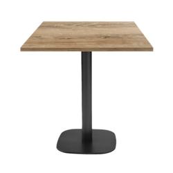 Restootab - Table 70x70cm - modèle Round chêne slovène - marron TB-ROU-7070M-CH.SLO_0