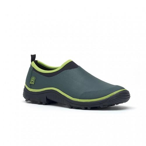 SABOT DE JARDIN AVEC CRAMPONS MIXTE – T43 - TRIAL VERT/CAMEL ROUCHETTE