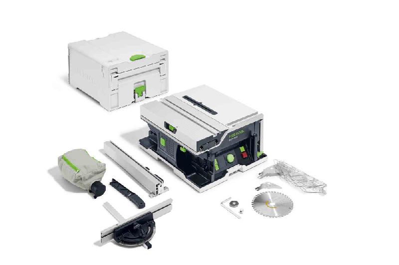 SCIE CIRCULAIRE SUR TABLE 2X18V CSC SYS 50 EBI-BASIC (SANS BATTERIE NI CHARGEUR) - FESTOOL - 576820