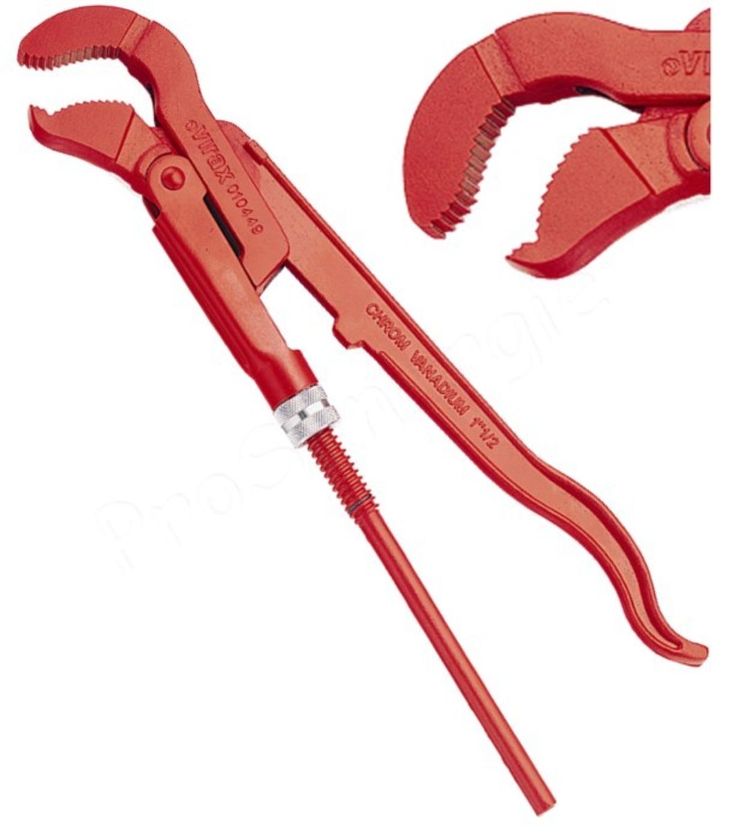 SERRE-TUBE SUÉDOIS ACIER 1´´