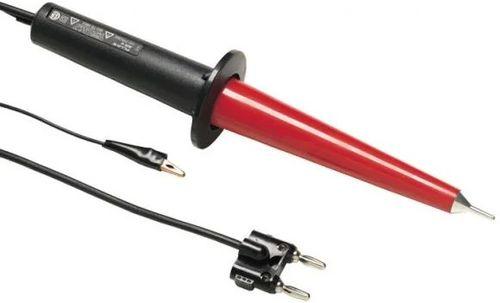 Sonde haute tension - 4.24kV RMS, 6kV crête, 75MOhm, atténuation 1000:1, connecteurs bananes 4mm - FLU80K-6_0