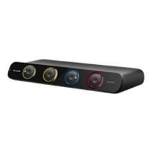 BELKIN SOHO 2 KVM SWITCH VGA 4 PORTS PS/2 ET USB COMMUTATEUR KVM ÉCRAN/CLAVIER/SOURIS/AUDIO/USB LIVRÉS AVEC 4 KIT CÂBLES.