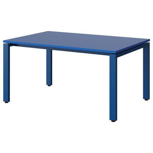 TABLE MALIBU 120X80 T3 SOUDÉ STR ABS BLEU U525/BLEU 5005