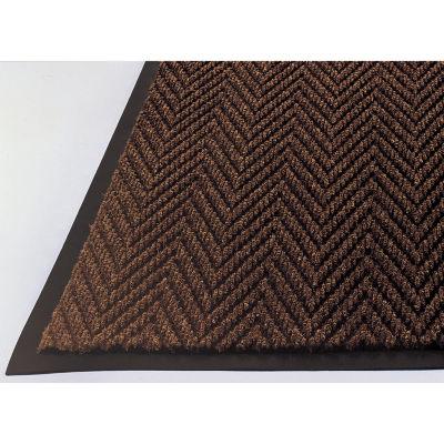 Tapis grattant absorbant chevron marron 90 x 150 cm_0