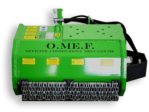 Te1 broyeur forestier - omef - largeur 630 mm - 20 couteaux - moteur à engrenages_0