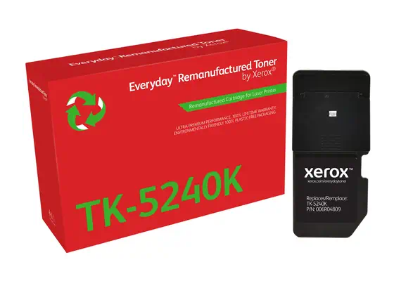 Toner remanufacturé Noir Everyday¢ de Xerox compatible avec Kyocera TK-5240K, Capacité standard_0