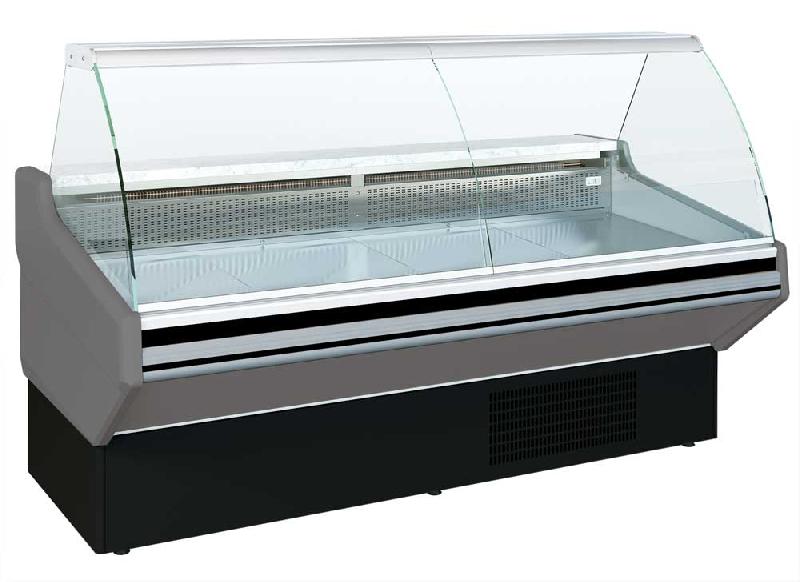 Vitrine réfrigérée traiteur  reserve arriere 1 porte froid ventilé lg:1300mm - ECO 1300V_0