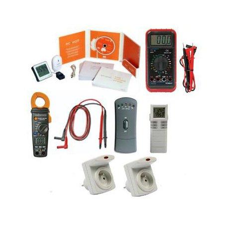 482 - Kit diagnostic électrique et électromagnétique avec EcoWatt 850, wattmètre sans fil et accessoires_0