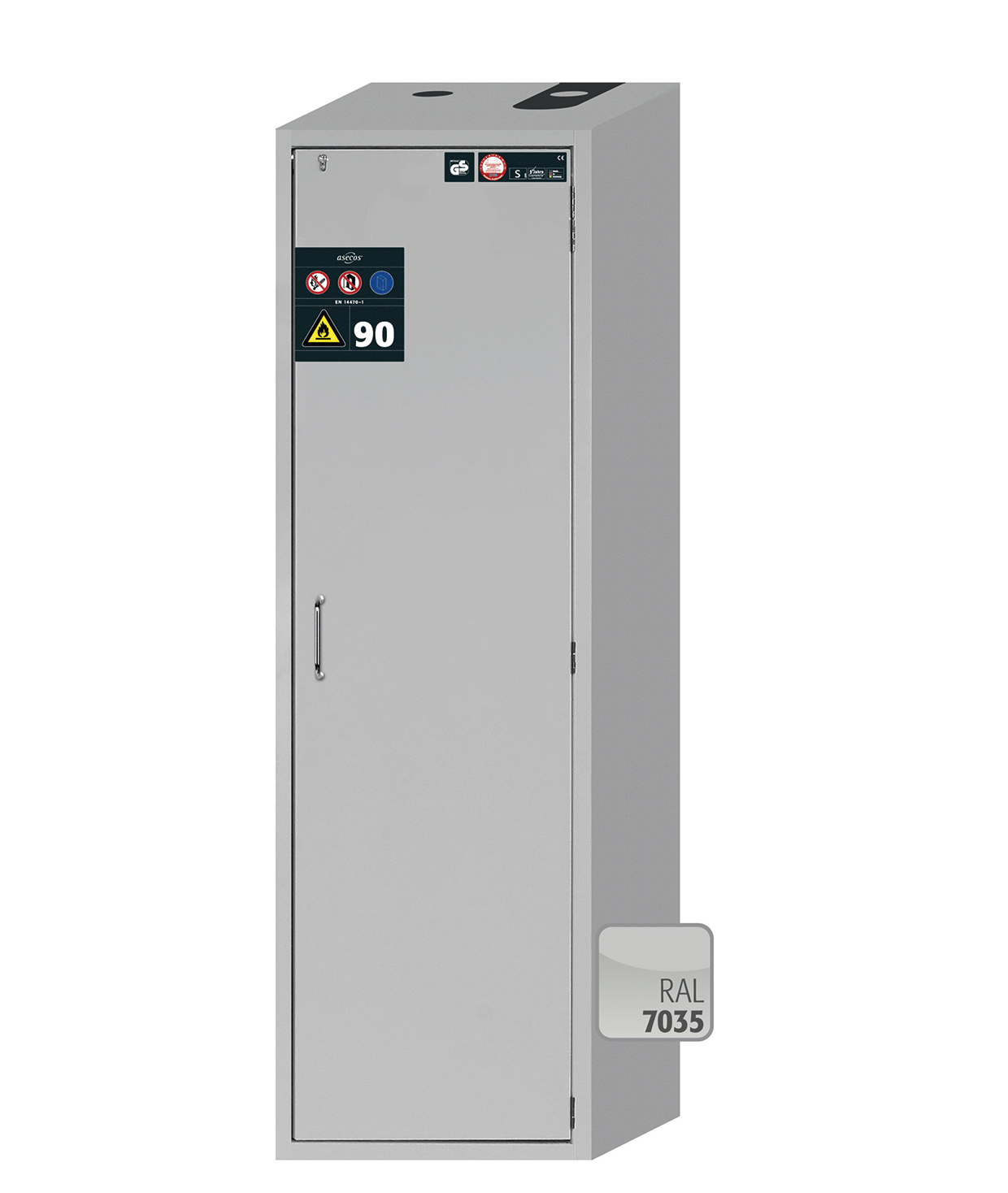 Armoire de sécurité S-CLASSIC-90 modèle S90.196.060.WDASR - Réf 30230-001-34399 - Stockage de substances dangereuses inflammables, Type 90_0