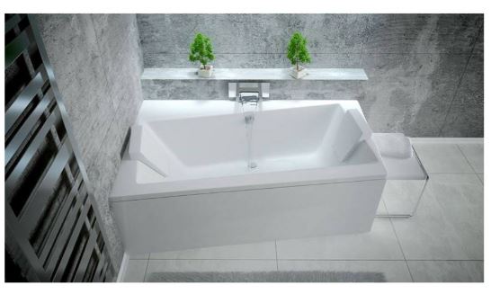 BAIGNOIRE ANGLE GAUCHE ZIANIGI AVEC TABLIER_0