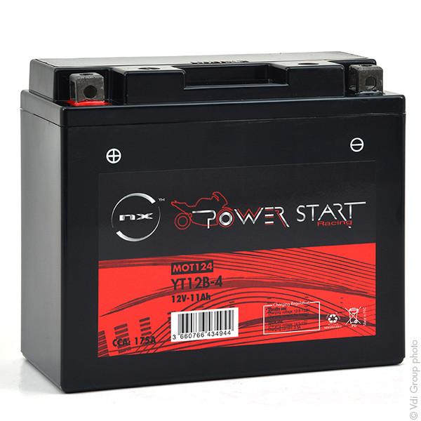 BATTERIE MOTO YT12B-4 / YT12B-BS / NT12B-4 12V 11AH_0