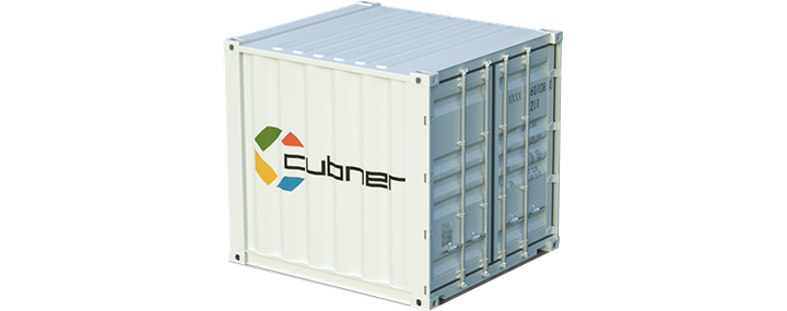 Container de stockage 6 pieds - Acier, tôle ondulée avec plancher en contreplaqué marine_0