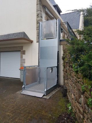 Élévateurs PMR - Hauteur de 1 à 3 m - Installation facile et revêtement extérieur_0