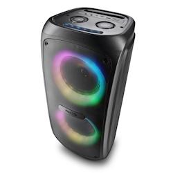 Enceinte Active sur Batterie NGS WILDTEMPER - 200W, Bluetooth USB, 2 Entrées Micros pour Karaoké, Lumières LED RVB, Fonction TWS - 8435430625837_0