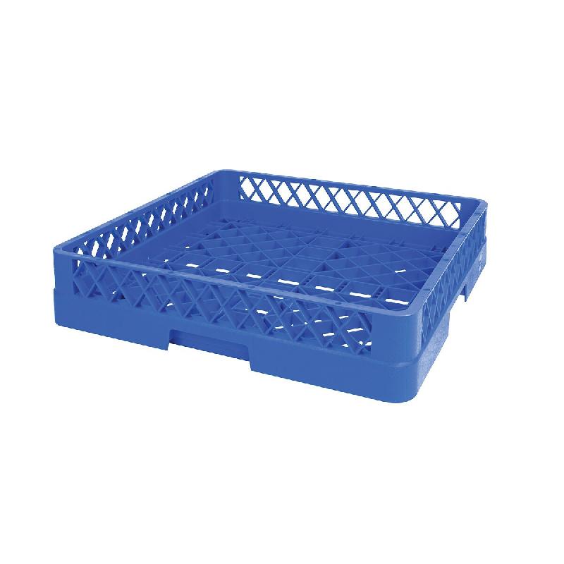 GILAC Casier de lavage universel pour verres - 500 x 500 x 100 mm - Bleu G005002 - 3573678701281_0