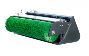 Godet balayeur avec brosse - Largeur 1,6 à 2,4m - Capacité 0,45 à 0,65m3 - Poids 355 à 455kg - Catalogue S54 à S58_0