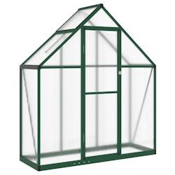 Helloshop26 - Serre tente abri plante fleur légumes avec cadre de base 169 x 58 x 195 cm aluminium vert 02_0044493 - 3000220200133_0