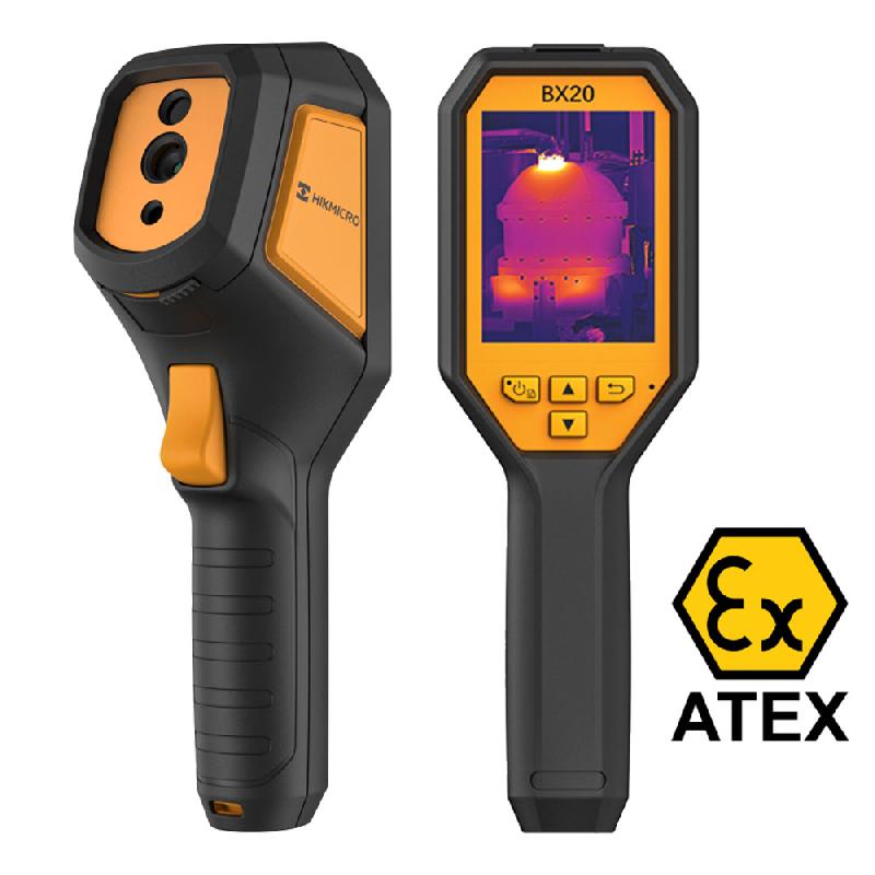 Caméra thermique ATEX HIKMICRO BX20 - 256 x 192 px, -20°C à +550°C, écran 3.2'', 25 Hz, HM-TP52N-3AQF-BX20_0