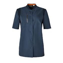 Molinel - veste femme mc chill marine lavé t2 - 44/46 bleu plastique 3115992464352_0