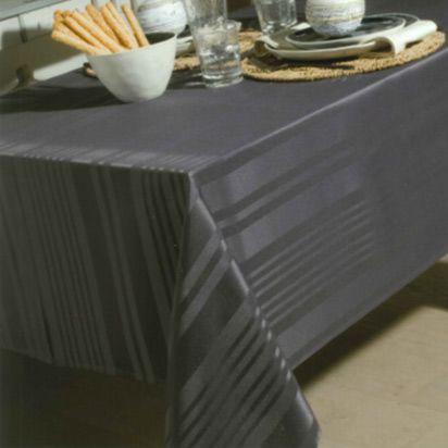 NAPPE DELINDA 190 G/M² ANTHRACITE 140 X 250 CM