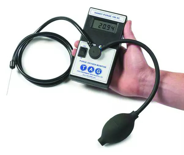 Oxygènomètre - Analyseur d'oxygène HANDY PURGE 100SC pour soudure TIG - Marque TAG_0