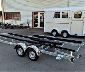 Remorque pour bateau 3500 kg PTC - CU 2700 kg - Fast D1628SN avec patins (ski nautique)_0