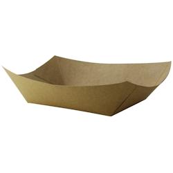 Packnwood FHC - 500 Pcs - Barquette kraft ingraissable avec PE - 800 ml - 215x150x50 mm - Multicolore en carton recyclable 210BQKEAT5_0
