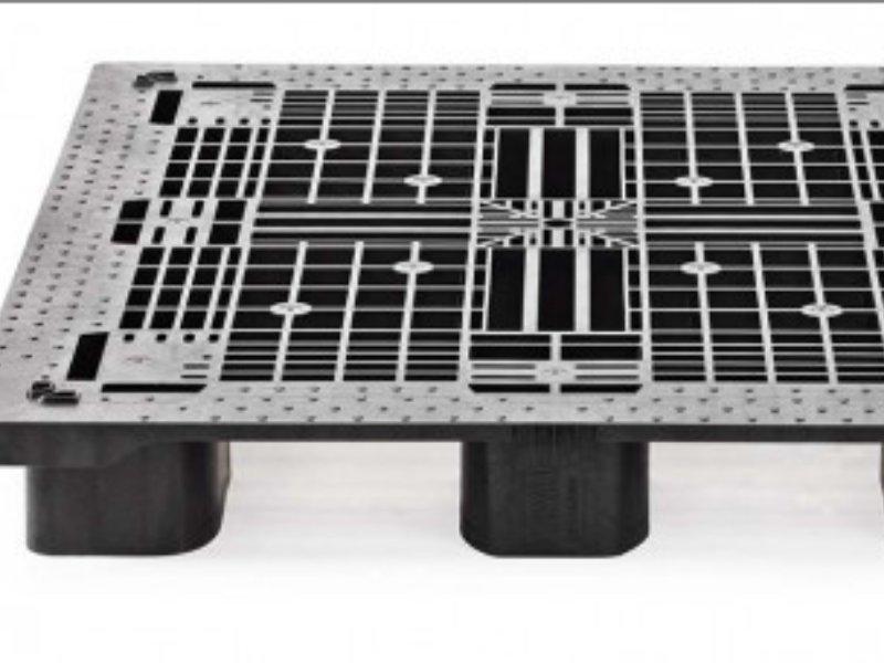 Palette  plastique robuste avec cales de maintien aux angles -  1100 X 1300 - CUQP1311MB3R-AS (CP4)_0