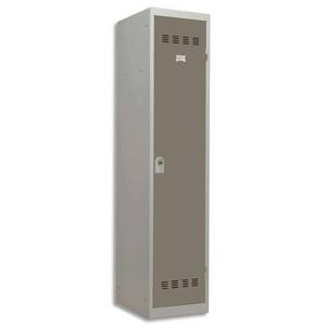 Pierre henry vestiaire métal industrie sale 1 casier largeur 40 cm gris perle basalte_0