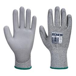 Portwest - Gants anti coupures de niveau C avec paume en PU Gris Taille 6 - 5036146007783_0