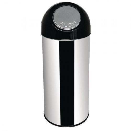 POUBELLE INOX 50 L BOLERO