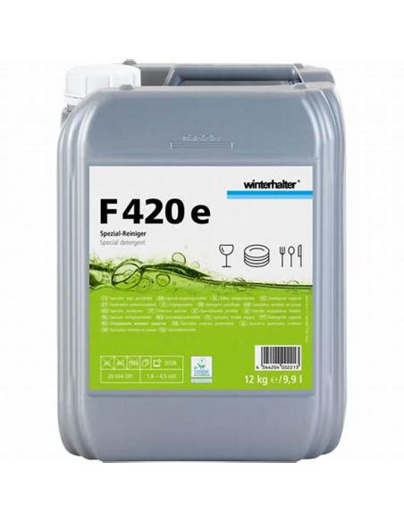 Produit de lavage WINTERHALTER F420e - Détergent écologique pour lave-vaisselle et lave-verres - Référence : 20004391/F420E_0