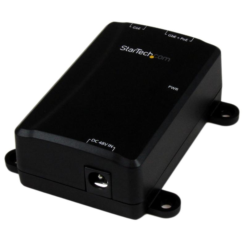 StarTech.Com Injecteur Gigabit PoE+ à 1 port - Midspan Power over Ethernet - 802.3at et 802.3af_0