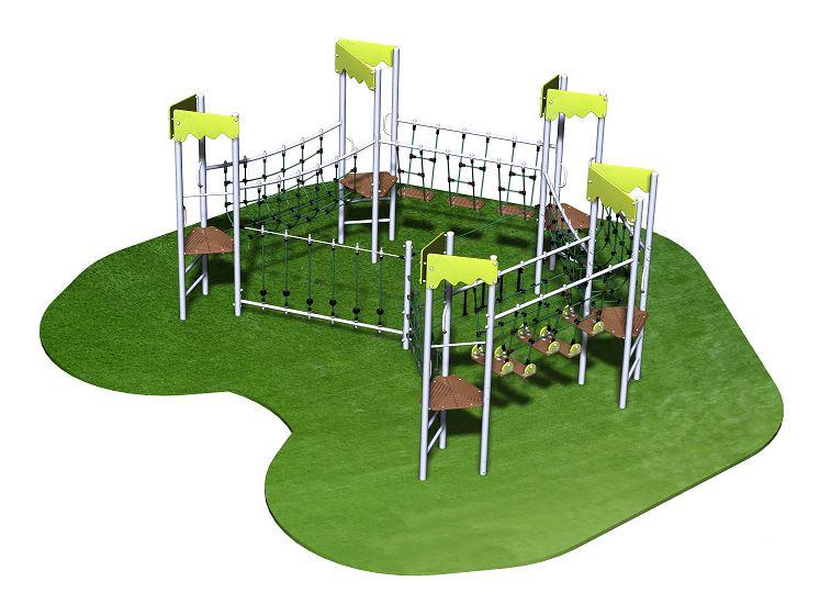 Structure de jeux 5 tours - Gamme Acrobatics - AC50901I_0