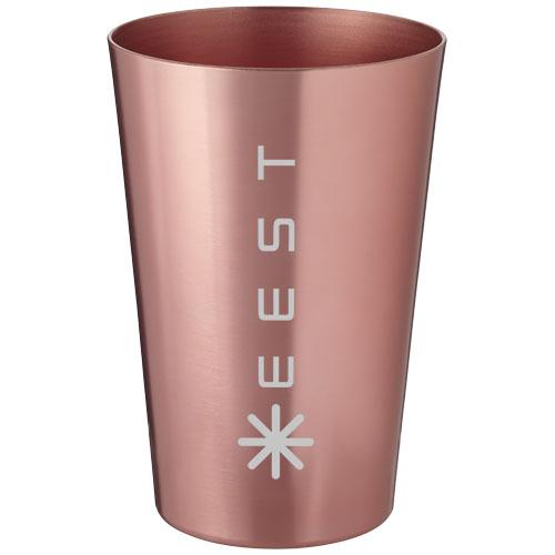 Verre à pinte 400ml - finition cuivre tendance - aluminium_0