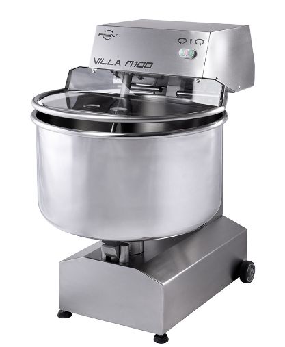 Villa M100 - mélangeur à viande - groupe PSV - 85 kg - capacité 100 L - inox AISI 304_0