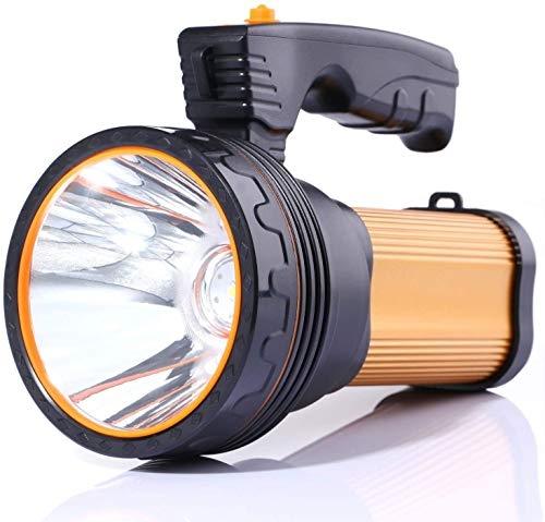 Lampe torche LED rechargeable 7000 lumens - Étanche IPX4 - 2 modes d'éclairage - Lampe camping_0