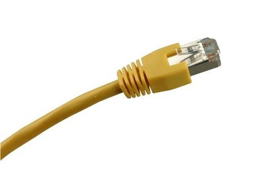 Câble RJ Sharkoon 4044951014323 - Cat5e - 10m - SF/UTP (S-FTP) - Jaune_0