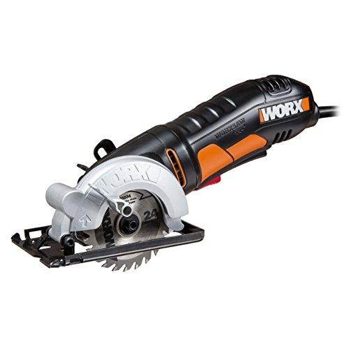 WORX WX 423 - Scie circulaire électrique à fil 400 W - Compacte et performante_0