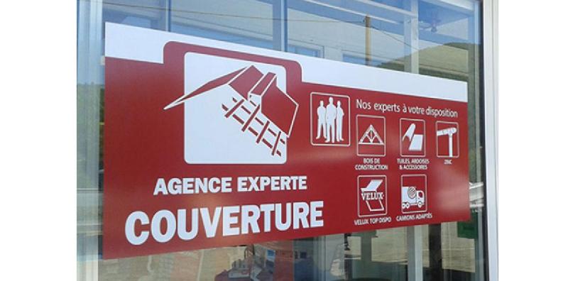 Adhésif publicitaire - polymère, monomère, diffusant, transparent, microperforé, spécial bâche et voile_0