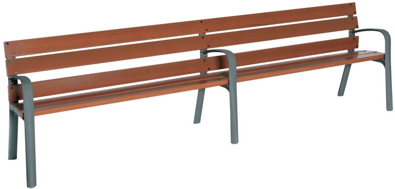 BANC MODO BOIS ET FONTE 300 CM_0