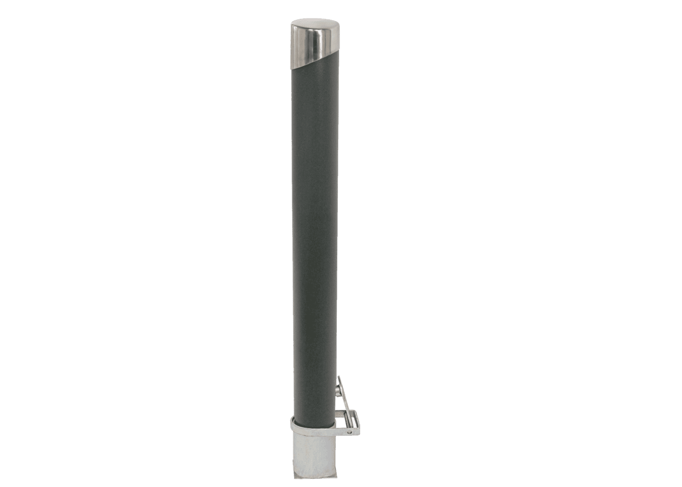 Borne Dalia amovible - H314M-1 - Design exclusif en acier inoxydable avec traitement anticorrosion_0