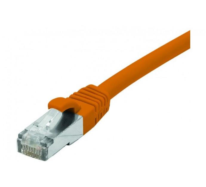 Cordon RJ45 CAT 6 F/UTP LS0H Snagless Orange - 2 m - Blindage aluminium et conducteur cuivre_0