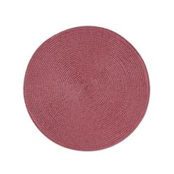 Excelsa lot de 6 sets de table Round plastique 36x0,2x36 cm rouge - rouge plastique 69631_0