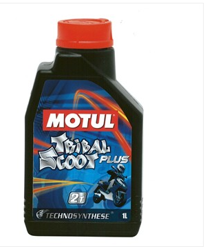 Huile 2t 2 roues motul tribal scoot plus 1l_0