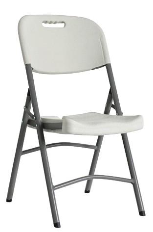 Lot de 10 tables pliantes en polypropylène et 60 chaises pliantes Polychaise – pour collectivités et entreprises_0