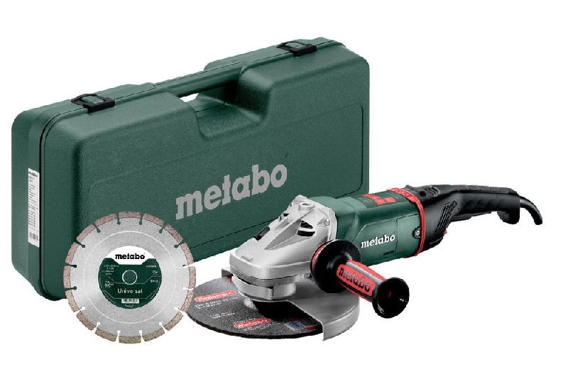 Meuleuse à angle 230 mm WE 22-230 MVT - 2200 W - Coffret avec disque diamant_0
