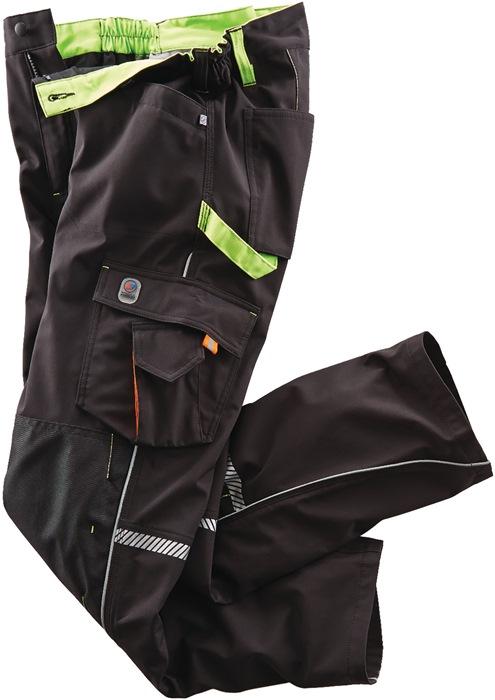 Pantalon en Softshell Terrax Workwear taille 50 noir/limette 100 % PES TERRAX_0