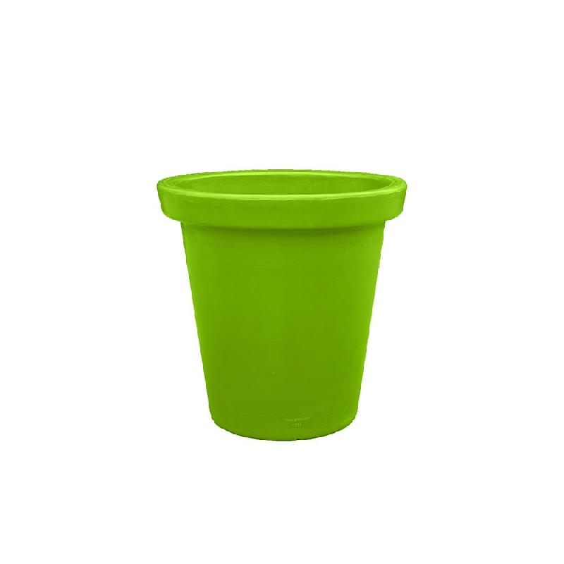 PLAST'UP ROTOMOULAGE Pot de fleurs rond xxl delight 420l - VERT ANIS - vert 0669014882790_0