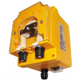 Pompe doseuse péristaltique 1L/min - analogique - boîtier IP65 ignifugé et anti-acide_0